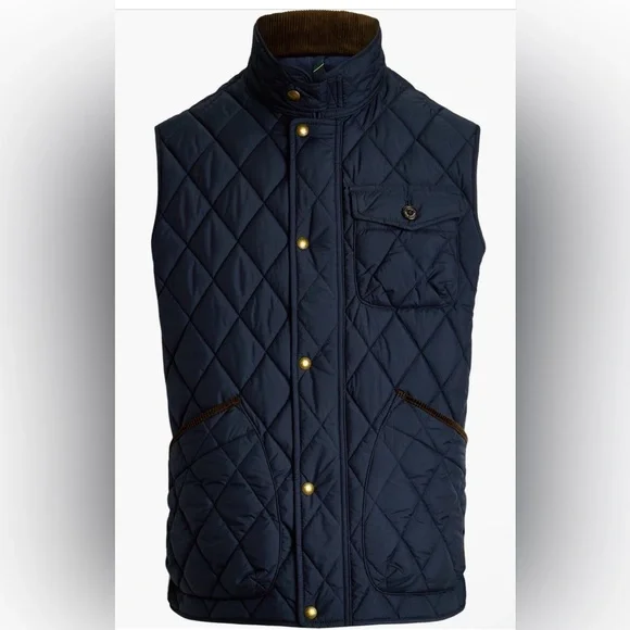 Polo Ralph Lauren Quilted Navy Vest